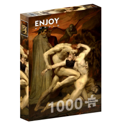 Puzzle Enjoy Puzzle - William Bouguereau : Dante et Virgile - 1000 Pièces