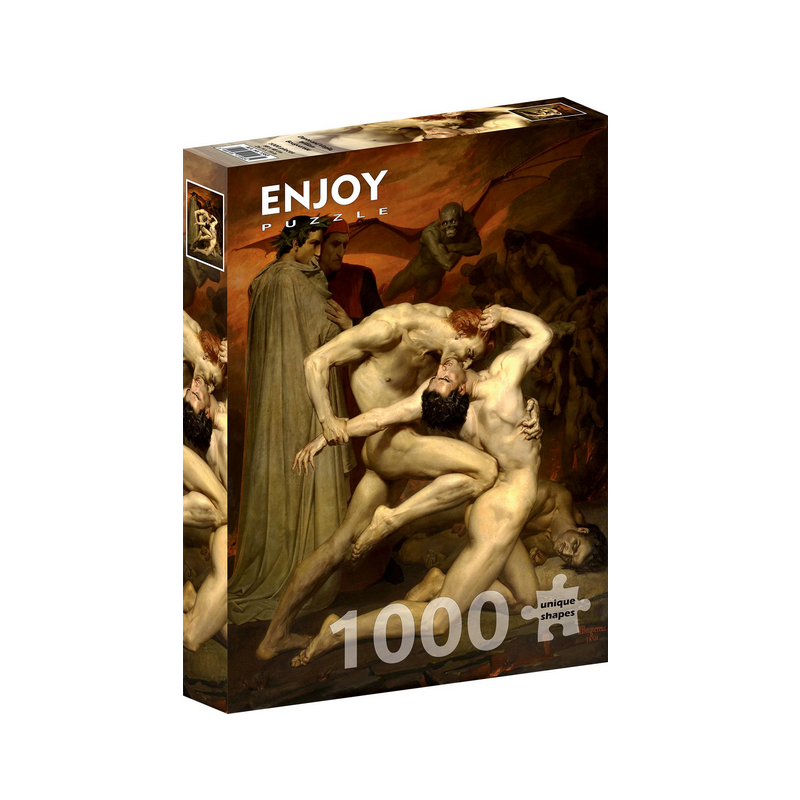 Puzzle Enjoy Puzzle - William Bouguereau : Dante et Virgile - 1000 Pièces Puzzle Enjoy Puzzle - William Bouguereau : Dante et Virgile - 1000 Pièces
