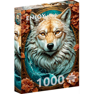Puzzle Enjoy Puzzle - The Wolf - 1000 Pièces