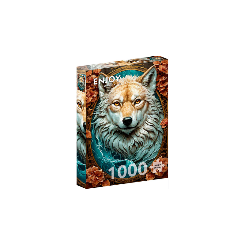 Puzzle Enjoy Puzzle - The Wolf - 1000 Pièces Puzzle Enjoy Puzzle - The Wolf - 1000 Pièces