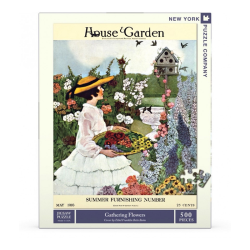 Puzzle New York Puzzle Company - Gathering Flowers - Ethel Franklin Betts Bains - 500 Pièces