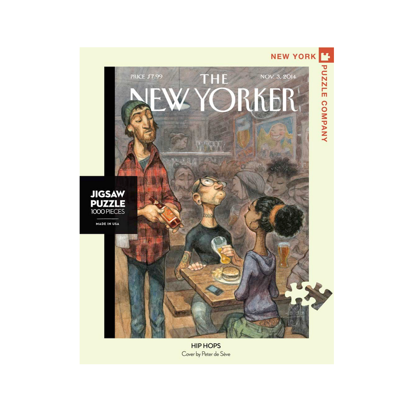 Puzzle New York Puzzle Company - Jigsaw Puzzle - The New Yorker : Hip Hops - 1000 Pièces