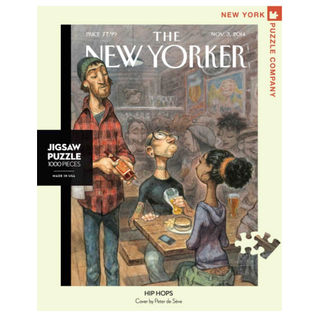 Puzzle New York Puzzle Company - Jigsaw Puzzle - The New Yorker : Hip Hops - 1000 Pièces