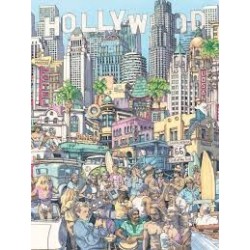 Puzzle New York Puzzle Company - California Dreaming - Max Tilse - 500 Pièces