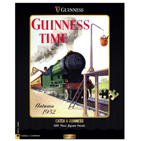 Puzzle New York Puzzle Company - The New Yorker : Catch a Guinness - 500 Pièces