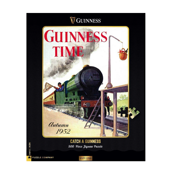 Puzzle New York Puzzle Company - The New Yorker : Catch a Guinness - 500 Pièces