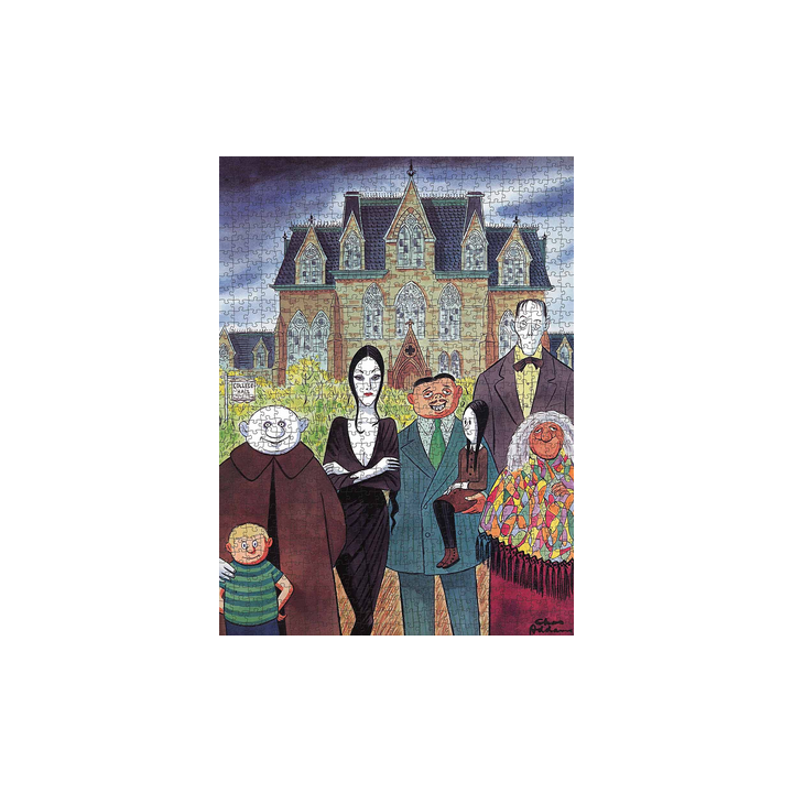 Puzzle Pomegranate - The Addams Family - 1000 pièces