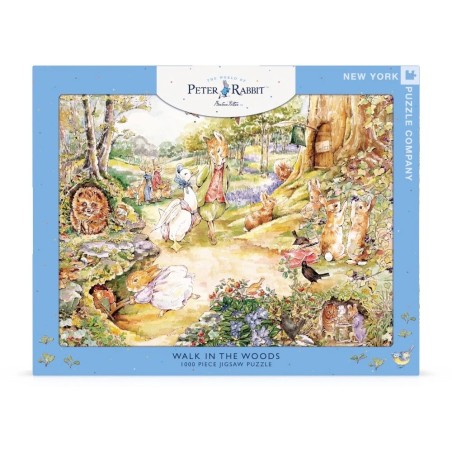 Puzzle New York Puzzle Company - Walk in the Woods - Beatrix Potter - 1000 Pièces