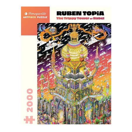 Puzzle Pomegranate - The Trippy Tower of Babel - 2000 pièces