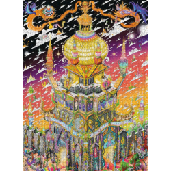 Puzzle Pomegranate - The Trippy Tower of Babel - 2000 pièces