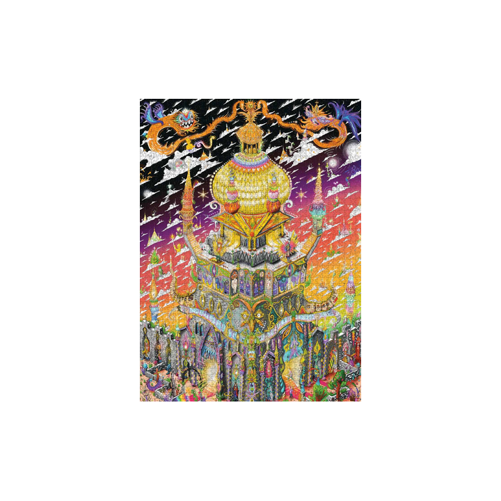 Puzzle Pomegranate - The Trippy Tower of Babel - 2000 pièces