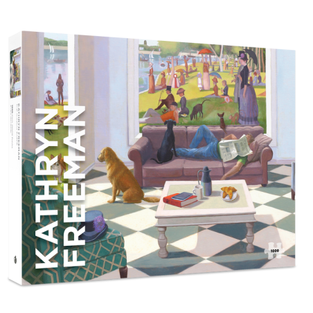 Puzzle Pomegranate - Kathryn Freeman : The Sunday Paper - 1000 pièces