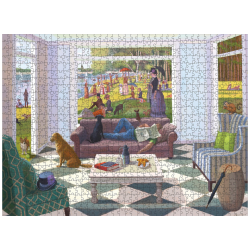 Puzzle Pomegranate - Kathryn Freeman : The Sunday Paper - 1000 pièces