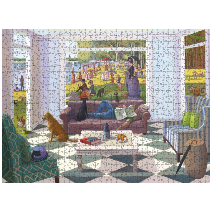 Puzzle Pomegranate - Kathryn Freeman : The Sunday Paper - 1000 pièces