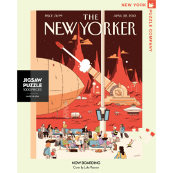 Puzzle New York Puzzle Company - Now Boarding : Luke Pearson - 1000 Pièces