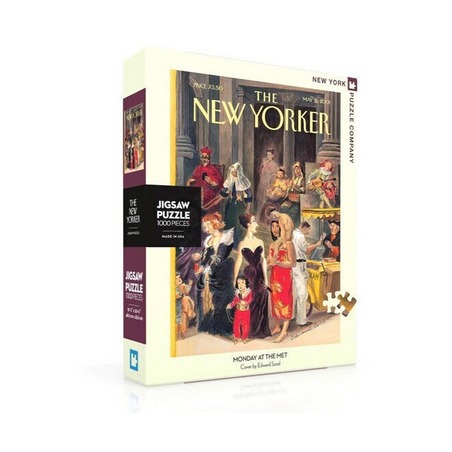 Puzzle New York Puzzle Company - The New Yorker : Monday at the Met - 1000 Pièces