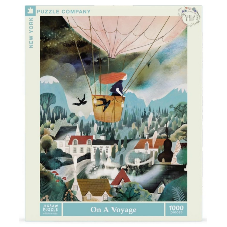 Puzzle New York Puzzle Company - The New Yorker : Adelina Lirius : On a Voyage - 1000 Pièces