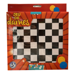 Jeux de société - Jeu de Dames : Version voyage