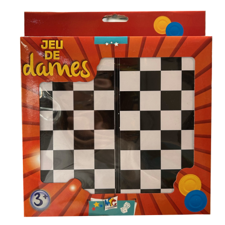 Jeux de société - Jeu de Dames : Version voyage