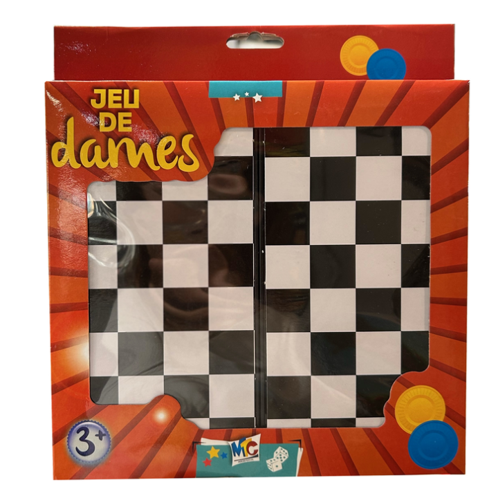 Jeux de société - Jeu de Dames : Version voyage