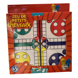 Jeux de société - Jeu de Petits Chevaux : Version voyage