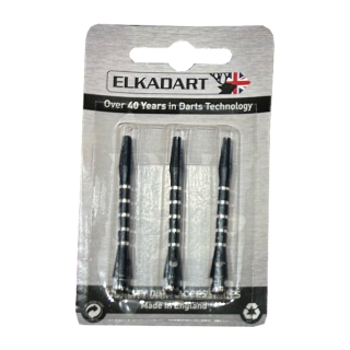 Embouts Fléchettes Alu Couleur Uni : Noir
