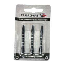 Embouts Fléchettes Alu Couleur Uni : Noir