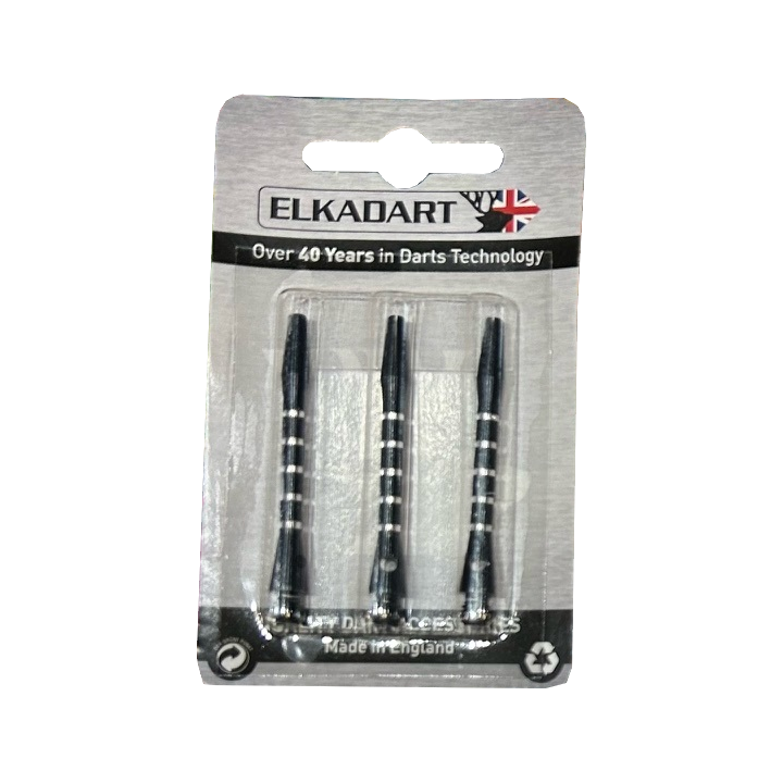 Embouts Fléchettes Alu Couleur Uni : Noir
