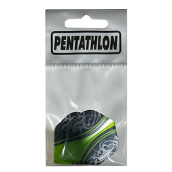 Ailettes Pentathlon Flights Standard : Vert