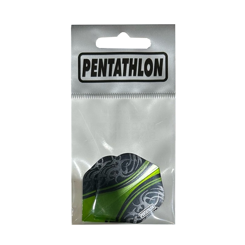 Ailettes Pentathlon Flights Standard : Vert