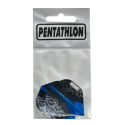 Ailettes Pentathlon Flights Standard : Bleu