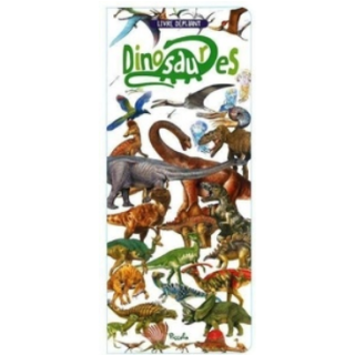 Livre Dépliant "Cherche et Trouve" - Dinosaures