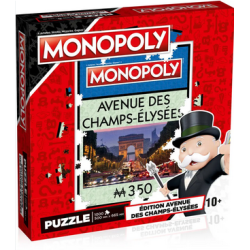 Puzzle - Monopoly : Avenue des Champs-Elysées - 1000 pièces