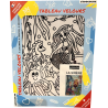 Ludocolor : Tableau velours - La Sirène