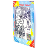 Ludocolor : Tableau velours - Le Loup