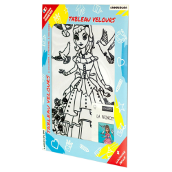 Ludocolor : Tableau velours - La Princesse