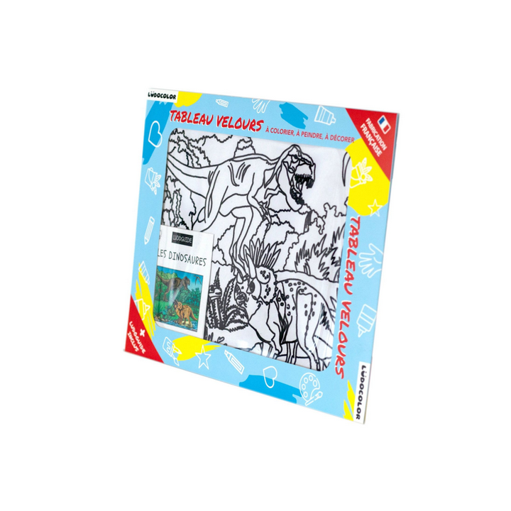 Ludocolor : Tableau velours - Les Dinosures