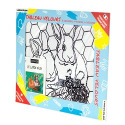 Ludocolor : Tableau velours - Les Lapins Nains