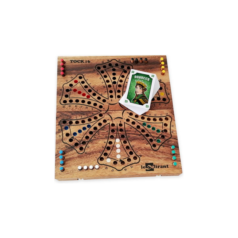 Jeux de société - Tock à 6 Pliable : "Le Délirant" Jeux de société - Tock à 6 Pliable : "Le Délirant"