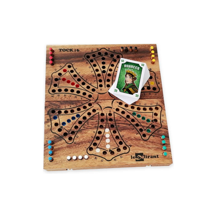 Jeux de société - Tock à 6 Pliable : "Le Délirant"