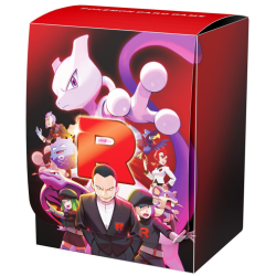 Pokémon : Deck Box illustré - Boite de rangement Team Rocket : Rivalités Destinées