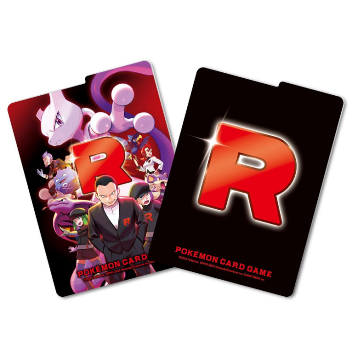 Pokémon : Deck Box illustré - Boite de rangement Team Rocket : Rivalités Destinées