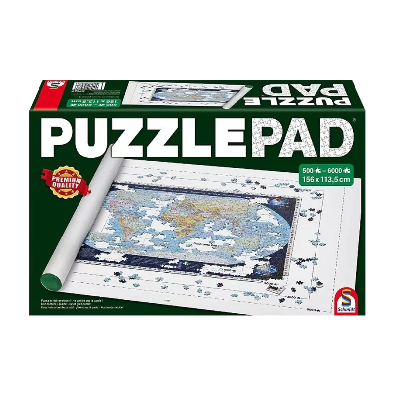 Tapis de Puzzle Schmidt : Puzzle Pad - 500 à 6000 pièces Tapis de Puzzle Schmidt : Puzzle Pad - 500 à 6000 pièces