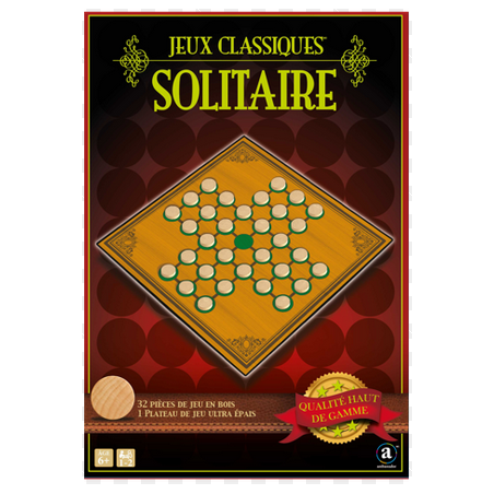 Jeux de société - Jeu du solitaire - Jeux classiques