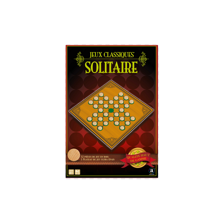 Jeux de société - Jeu du solitaire - Jeux classiques