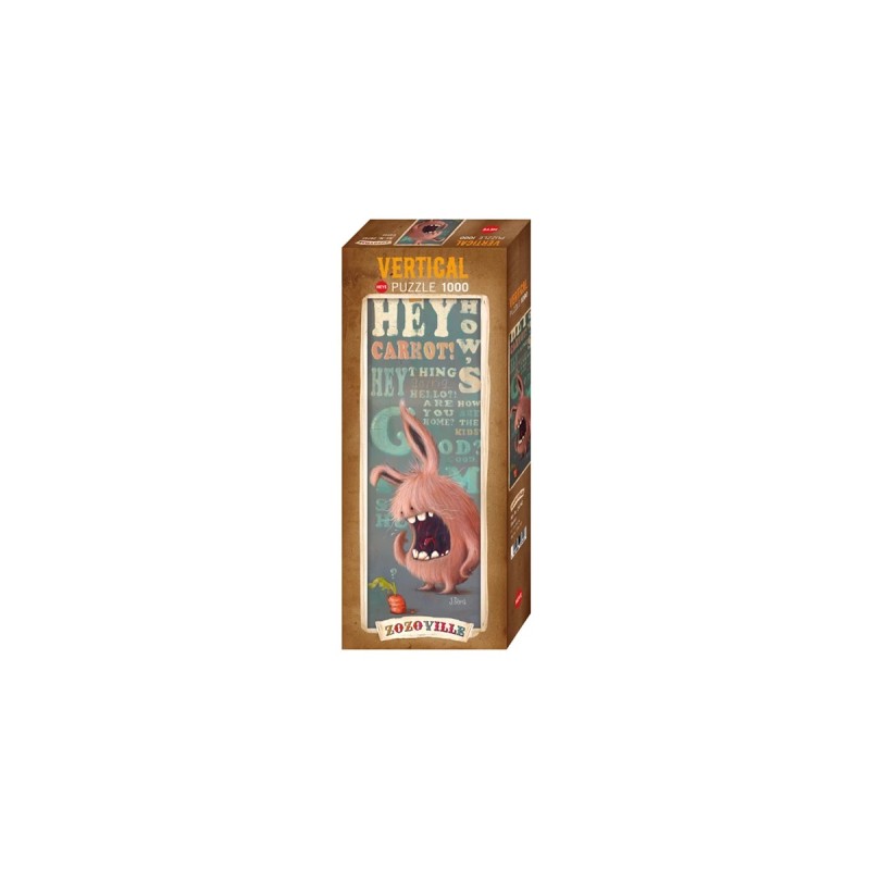 Puzzle Heye : Zozoville Carrot de Johan Potma - 1000 Pièces