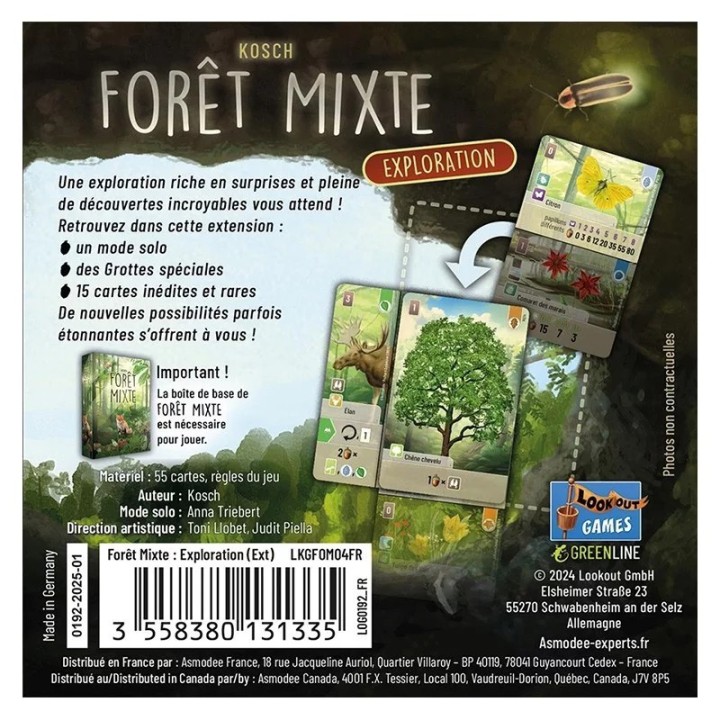 Jeux de société - Forêt Mixte - Extension : Alpes