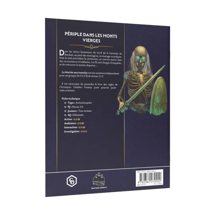 Chroniques Oubliées Fantasy 2ème édition - La Mariée aux Tumulus