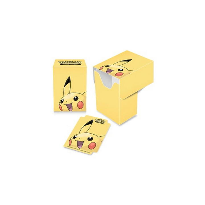 Pokémon : Deck Box illustré Ultra Pro - Boite de rangement : Pikachu