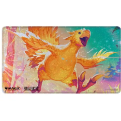 MTG - Tapis de jeu illustré Holofoil - Ultra Pro Magic the Gathering : Final Fantasy : Traveling Yellow Chocobo